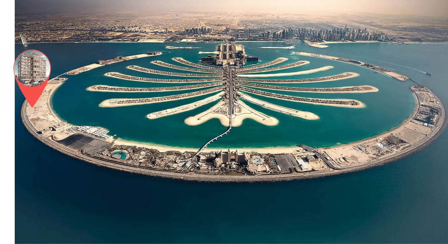 Vitalia Palm Jumeirah Residences location map palm jumeirah