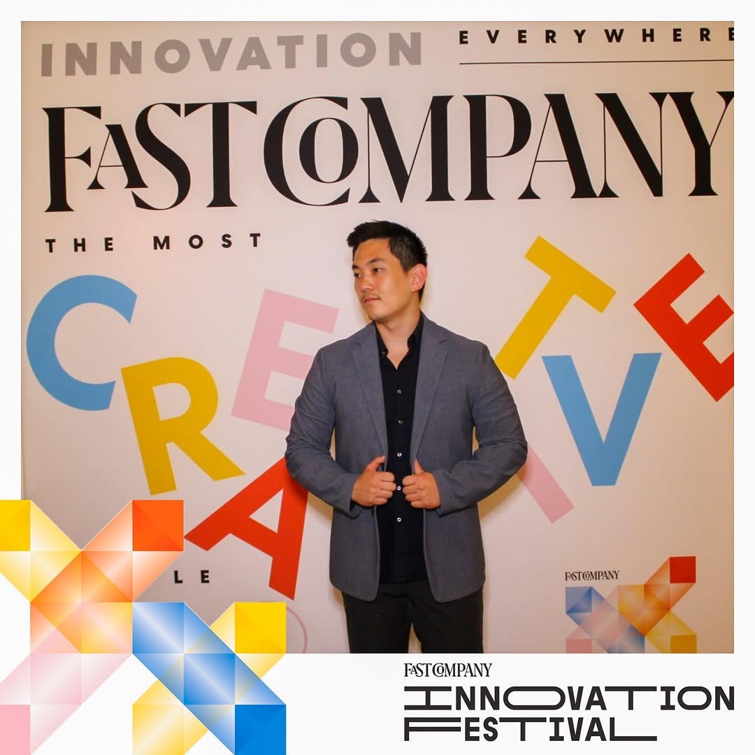 Portrait of portfolio creator – front view