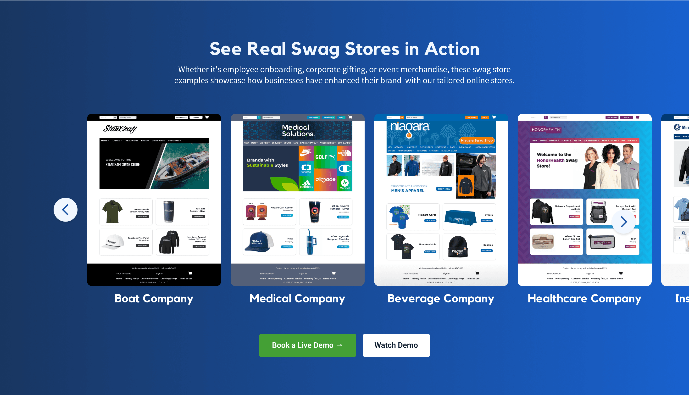 Product Action Block