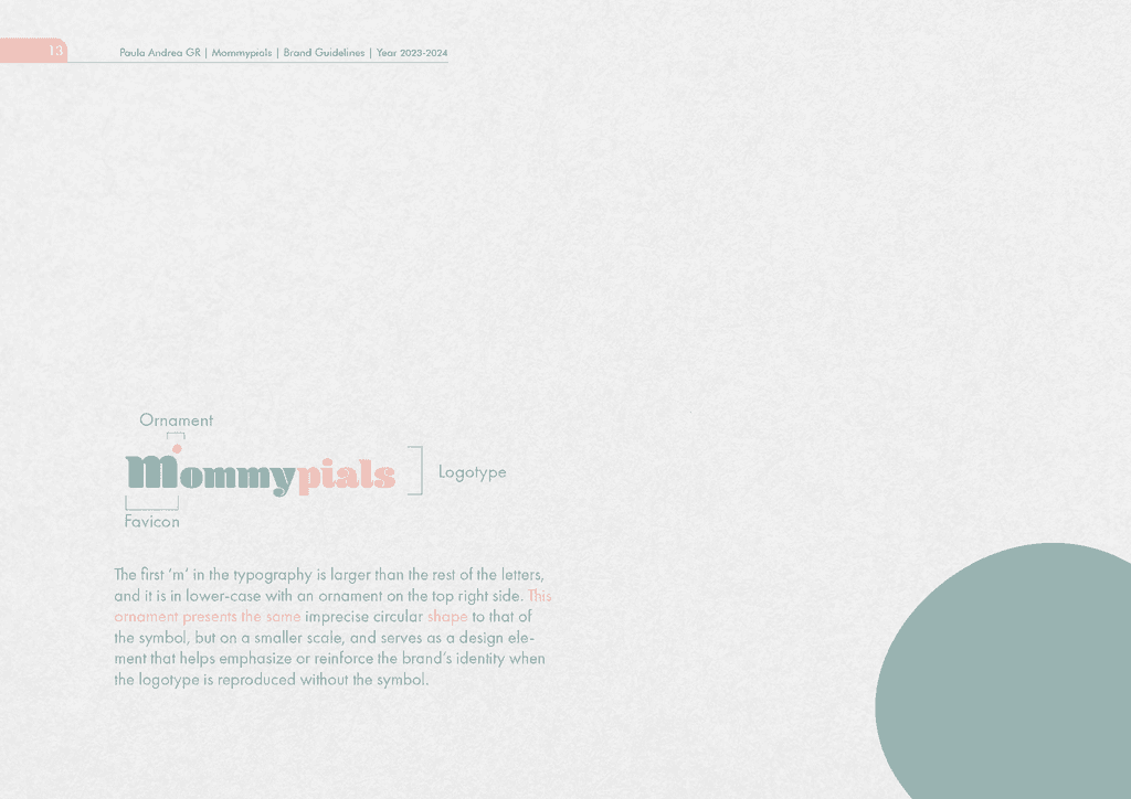 Mommypials Logotype Grid