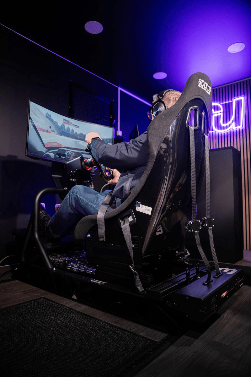 RUSH Experience Dynamic Racing Simulator - Racing Simulator Rentals - Luxembourg, Belgium, France