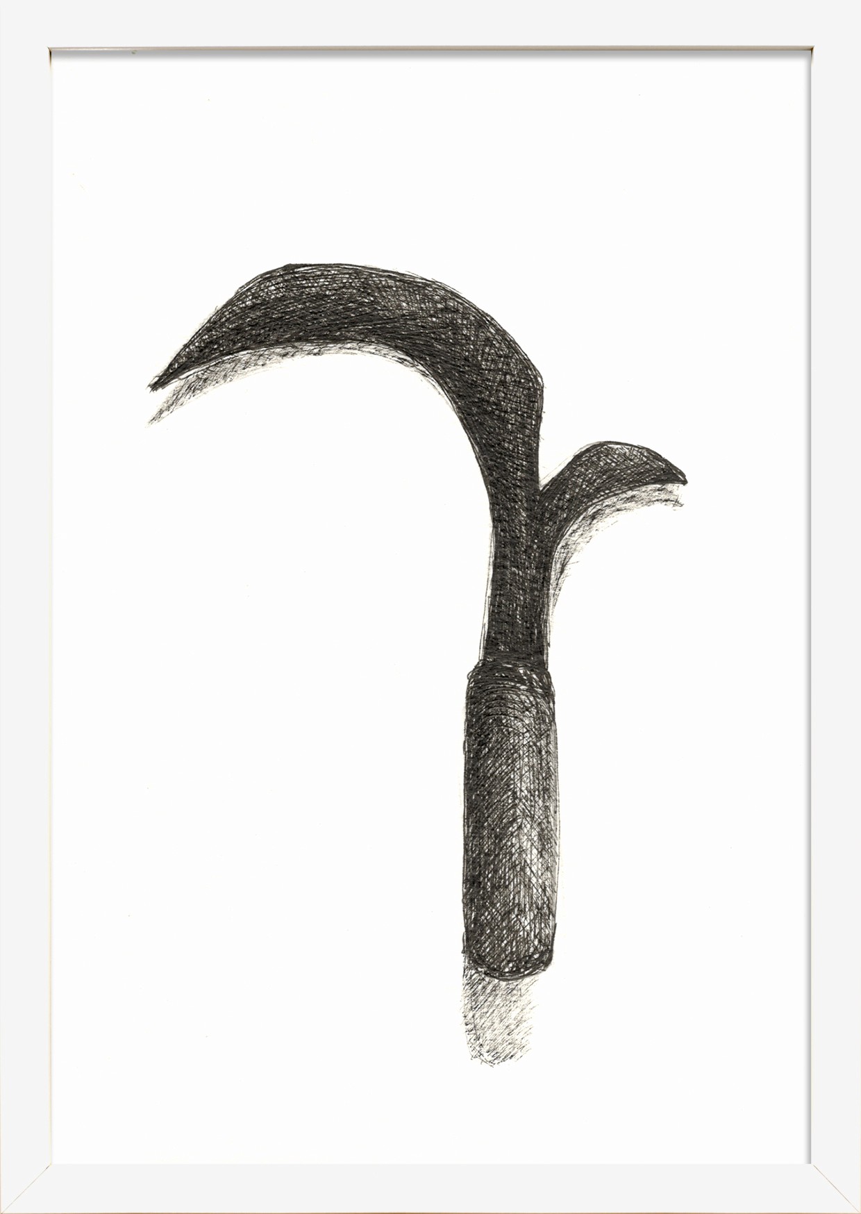 herd of sheep on road painting