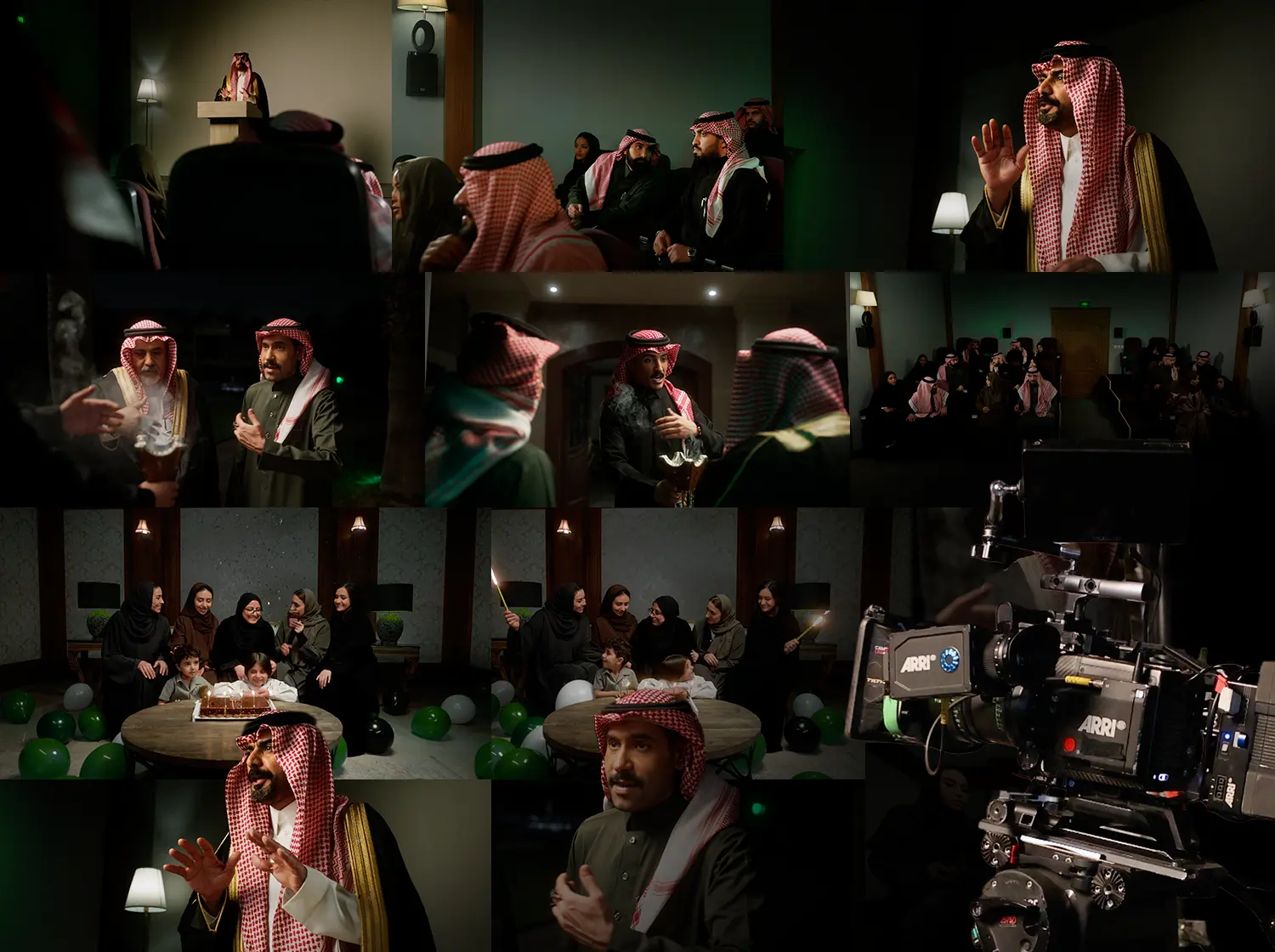 لقطات مقاطع فيديو انتاج سينمائي