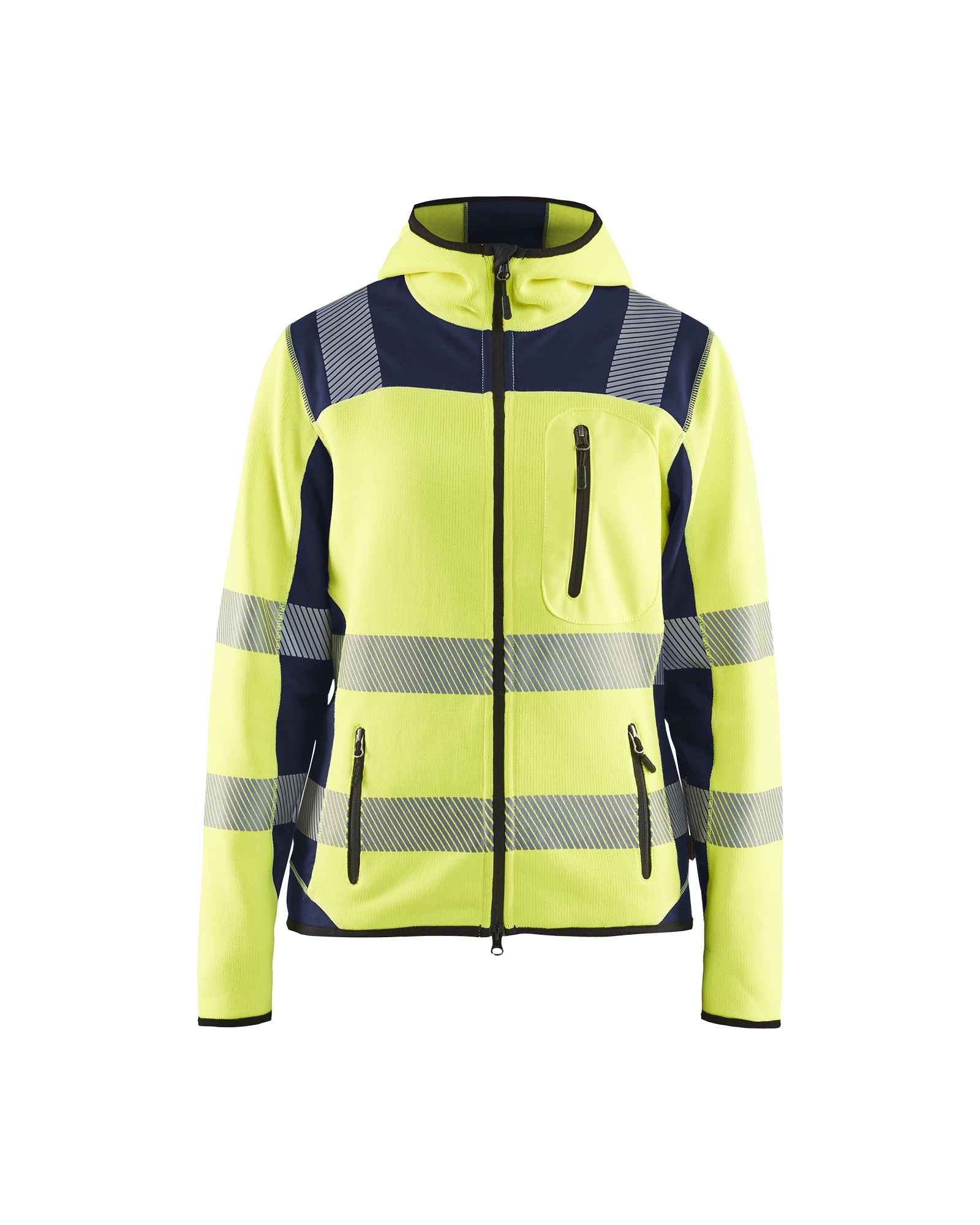 Werkbroek dames Zottegem bij Vanatex — Blåkläder Dames gebreid vest High Vis