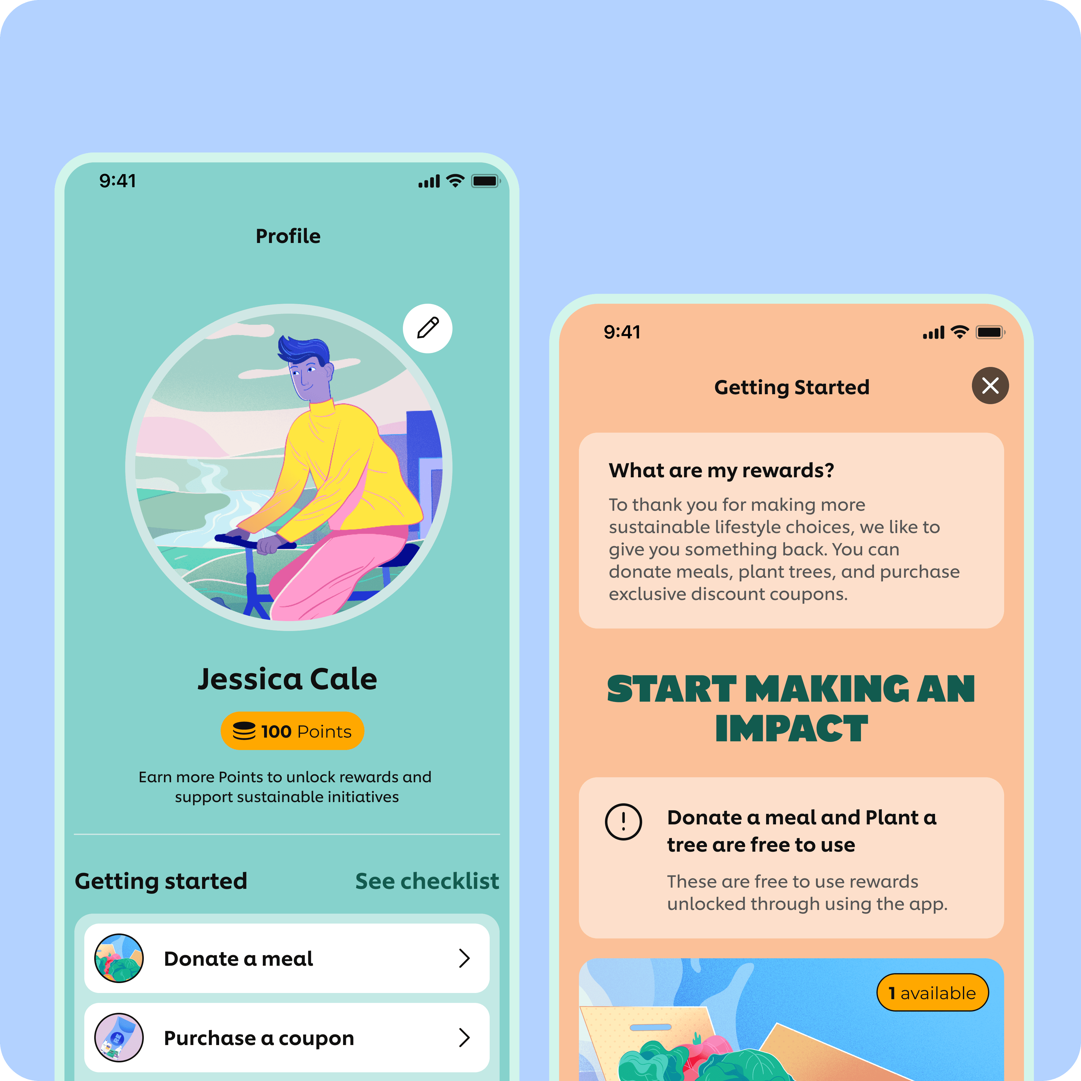 Leap rewards visual design image 3