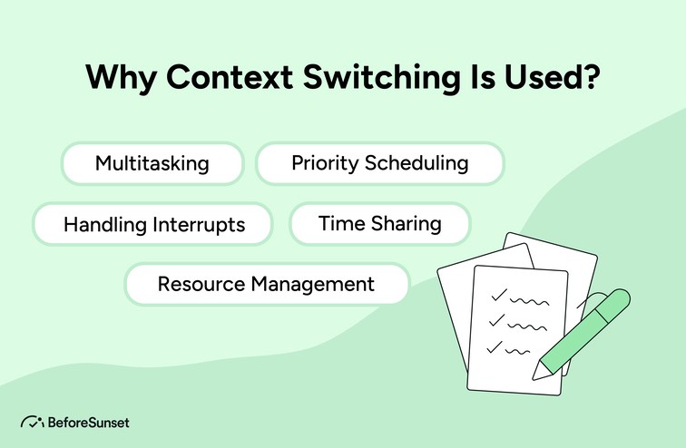 Why Context Switching Is Used?