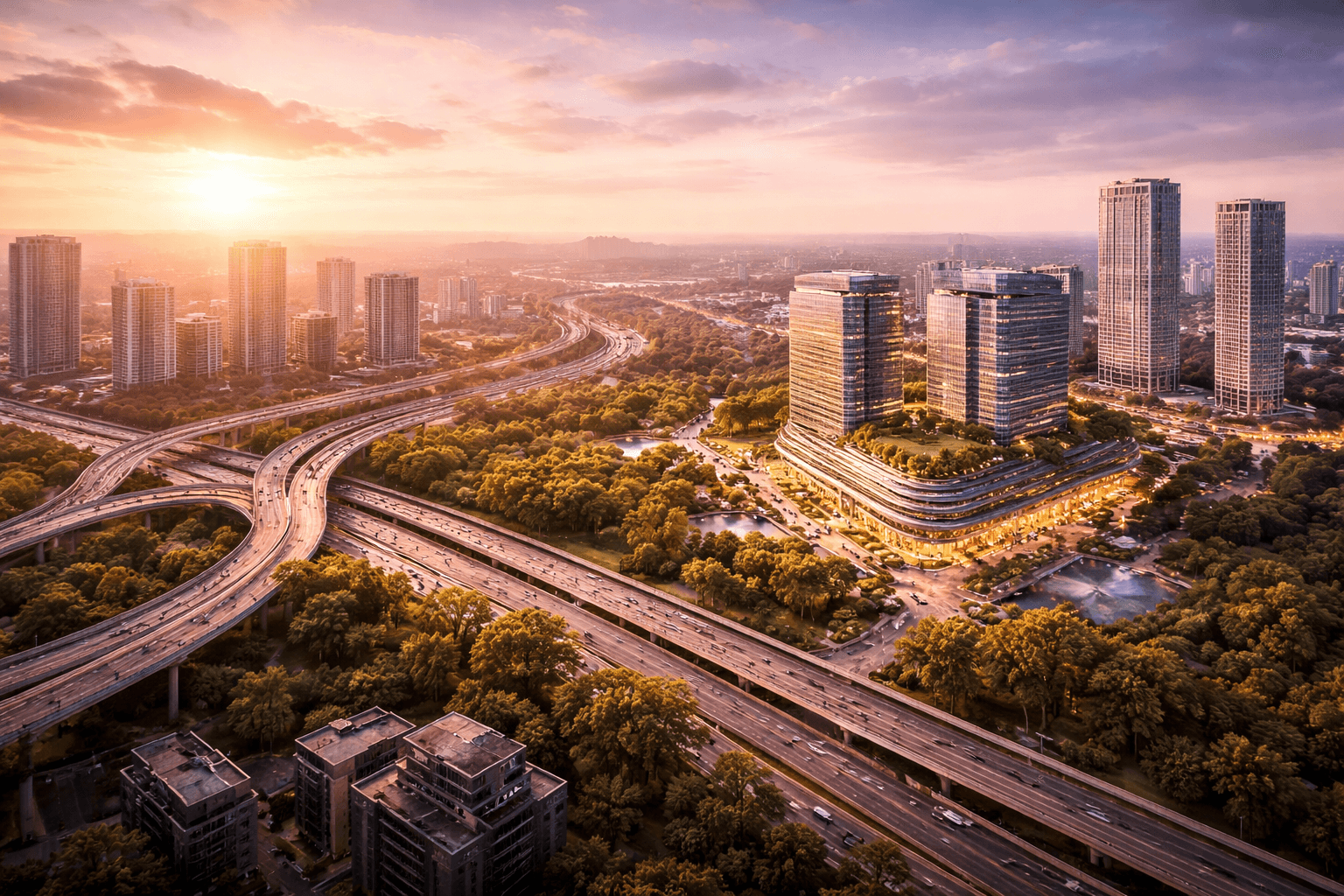 Strategically located commercial hub by M3M in Sector 88B, Gurugram with strong connectivity and growth potential.