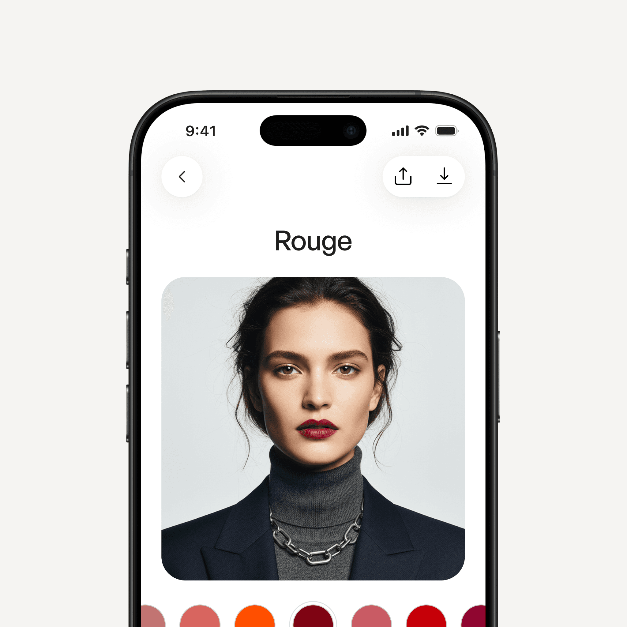 try on experience rouge
