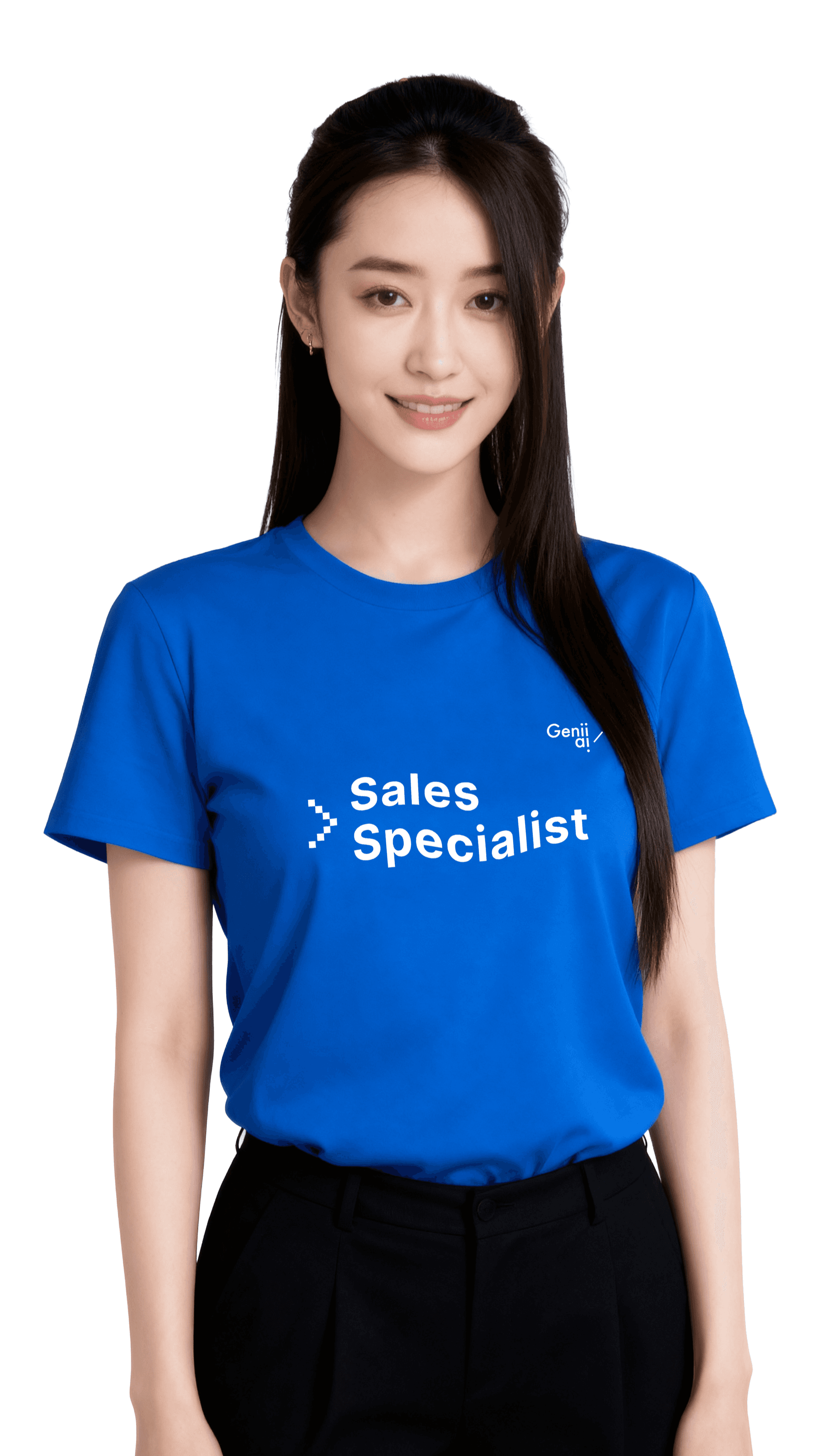 Woman looking at camera