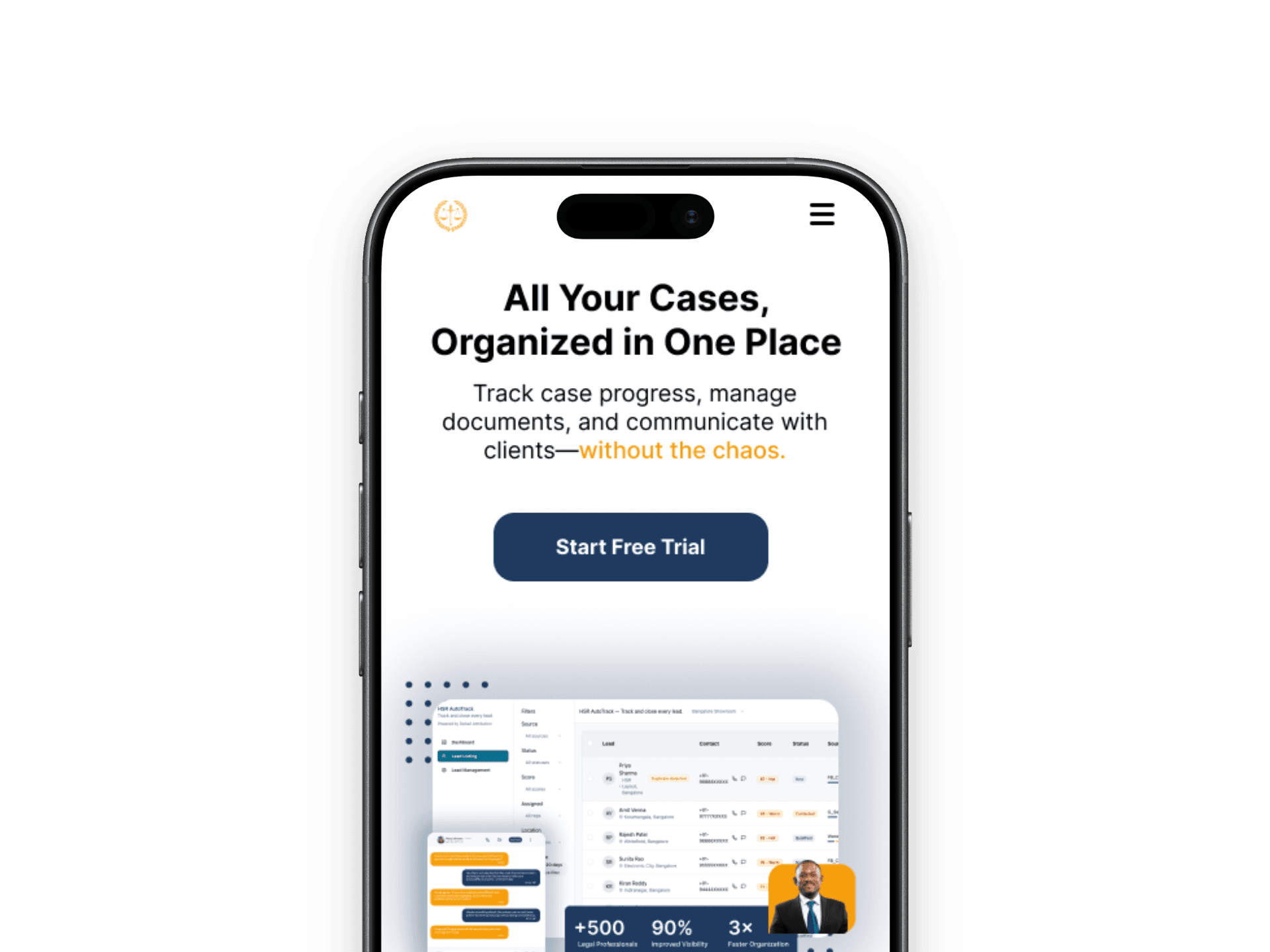 Lexora Mobile Mockup