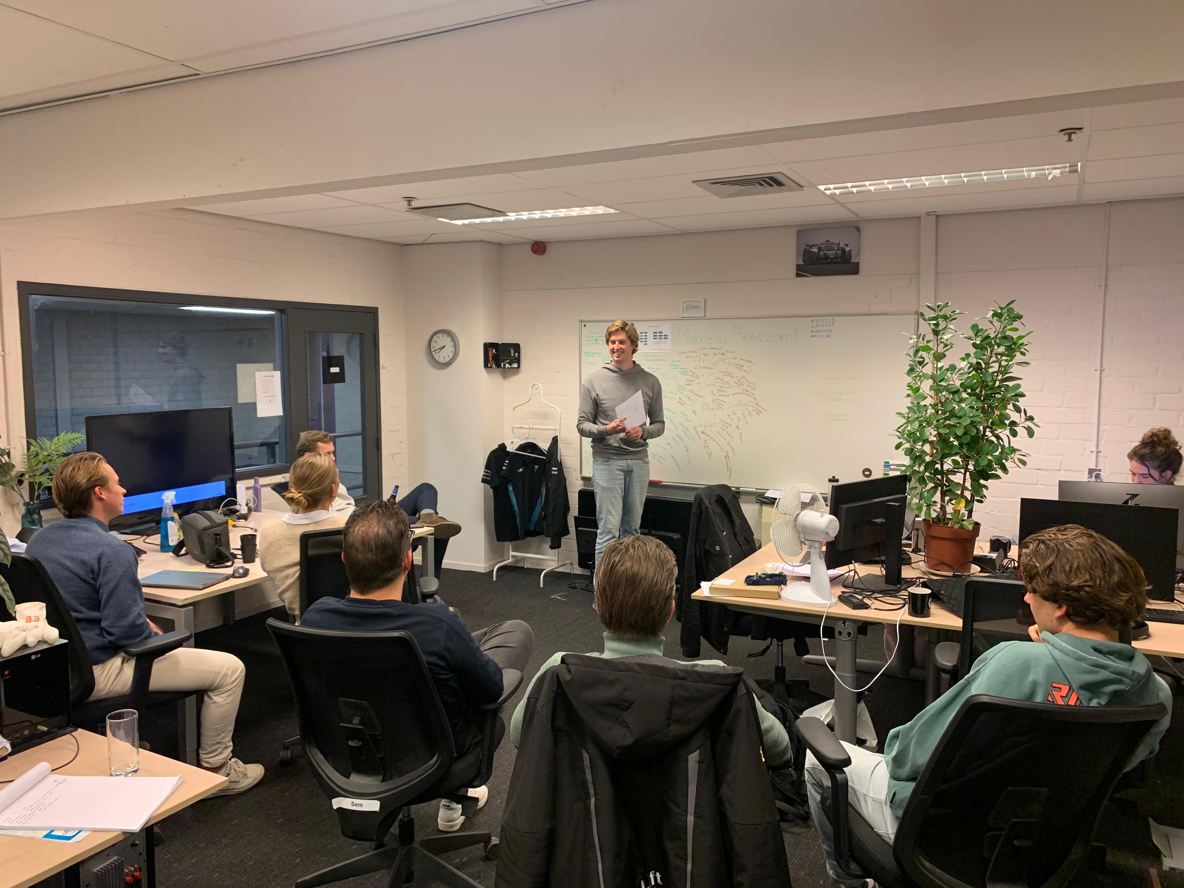 Michael Carter profile with a dynamic light