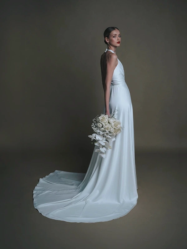 Editorial bridal portrait studio – Fine Art Wedding Photography Eva Sitko