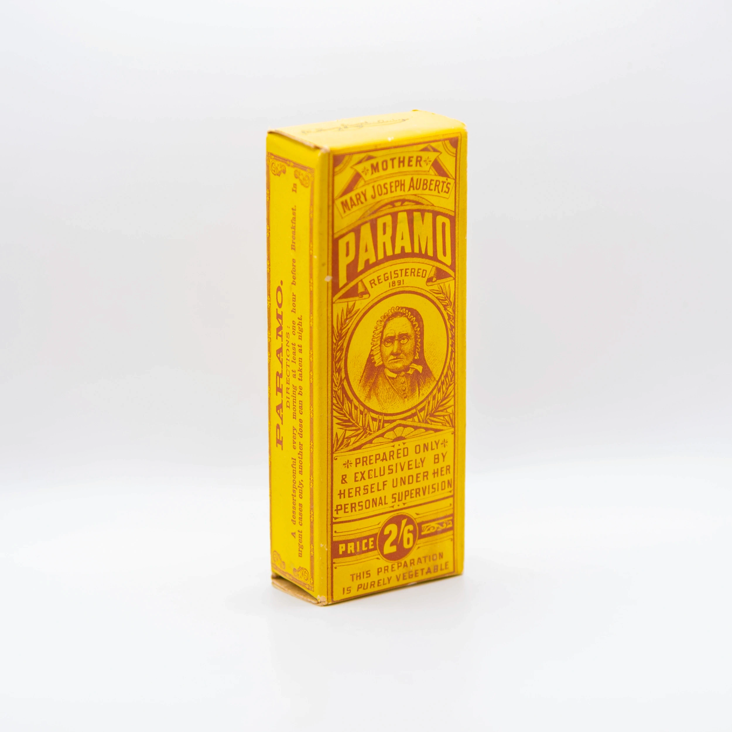 Yellow Paramu herbal remedy box