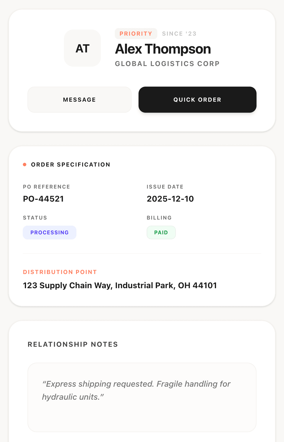 An image of Freelio's budget ui