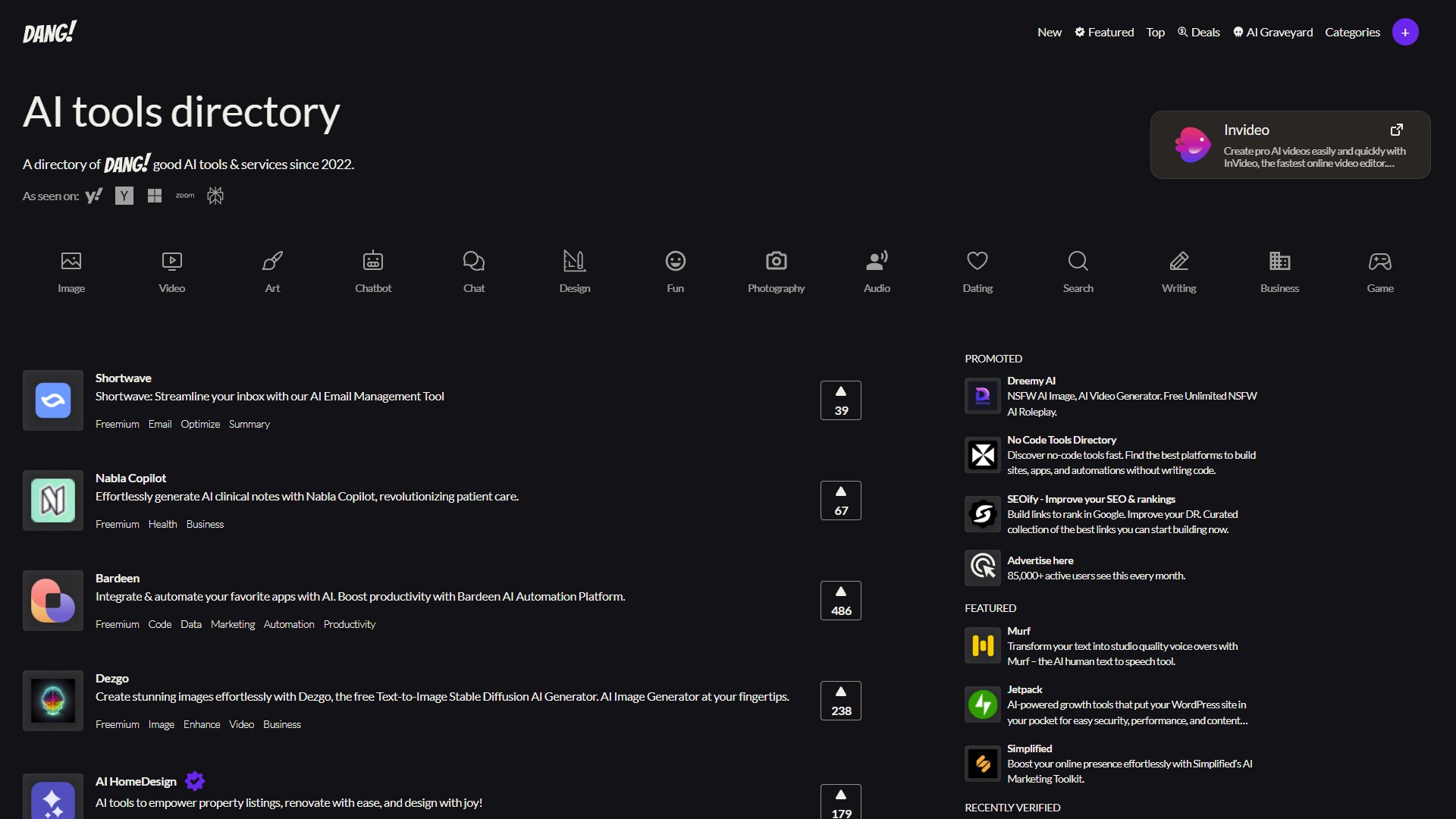 dang ai directory