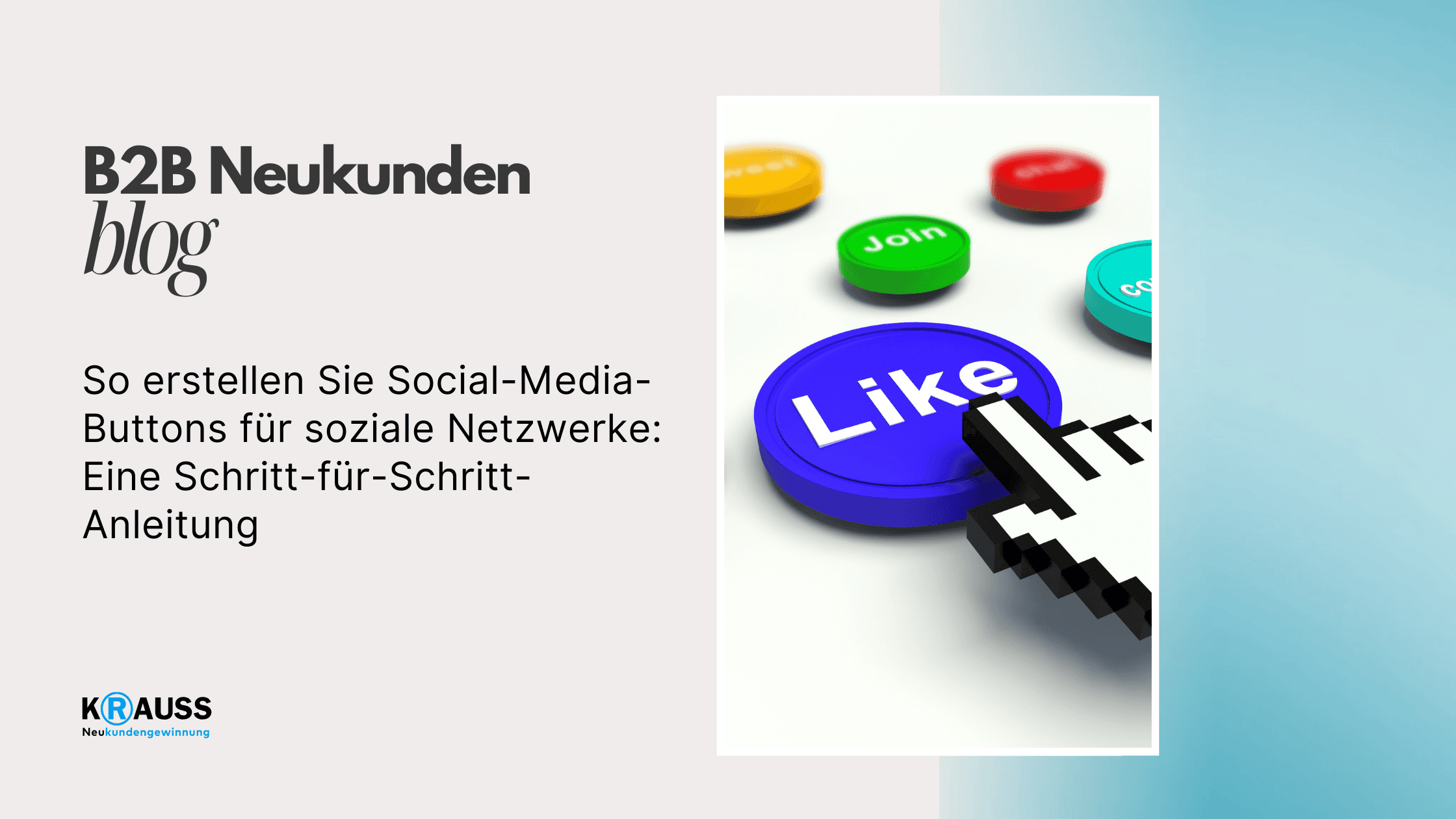 So erstellen Sie Social-Media-Buttons für soziale Netzwerke: Eine Schritt-für-Schritt-Anleitung