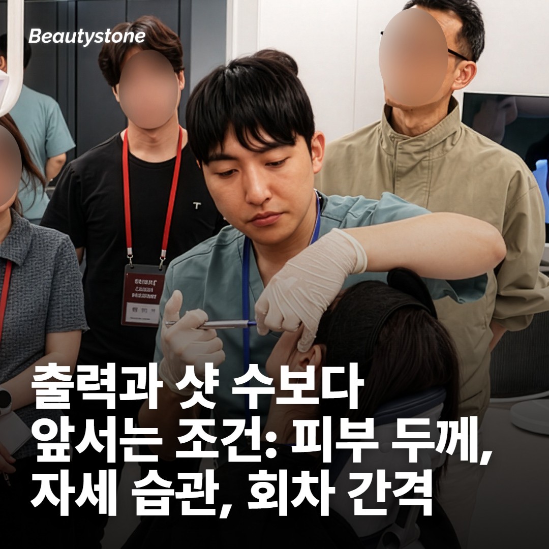 출력과 샷 수보다 앞서 결과를 가르는 조건들
