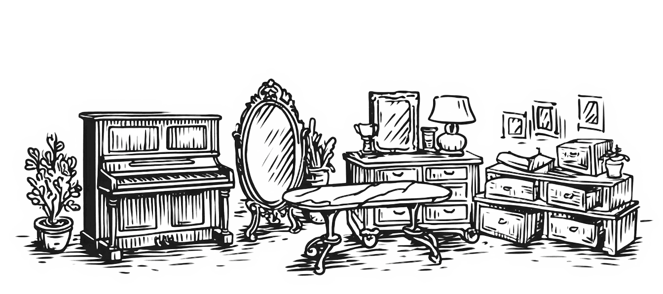 Specialty moving items drawing