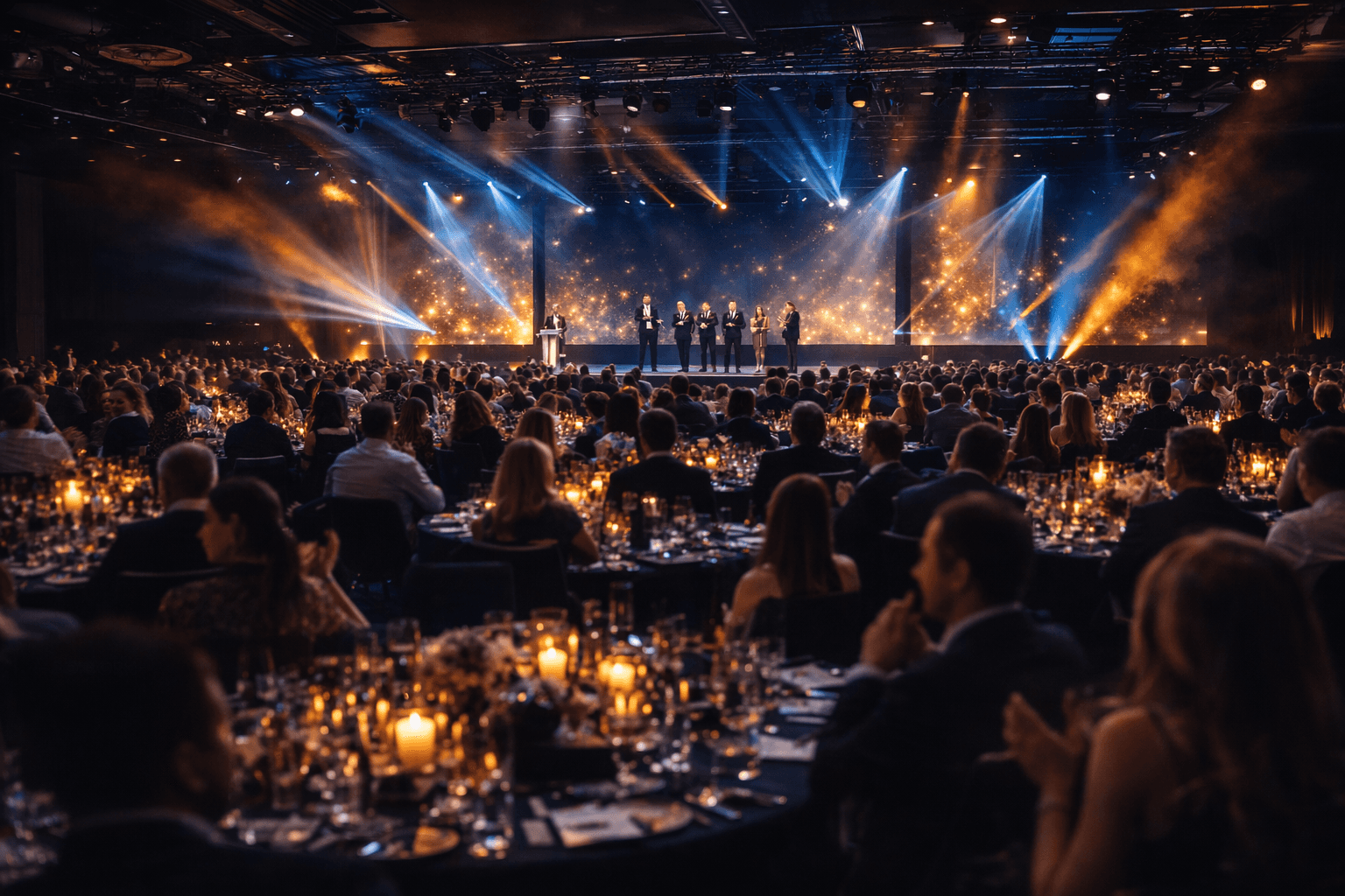 crowd of people sitting on chairs inside room