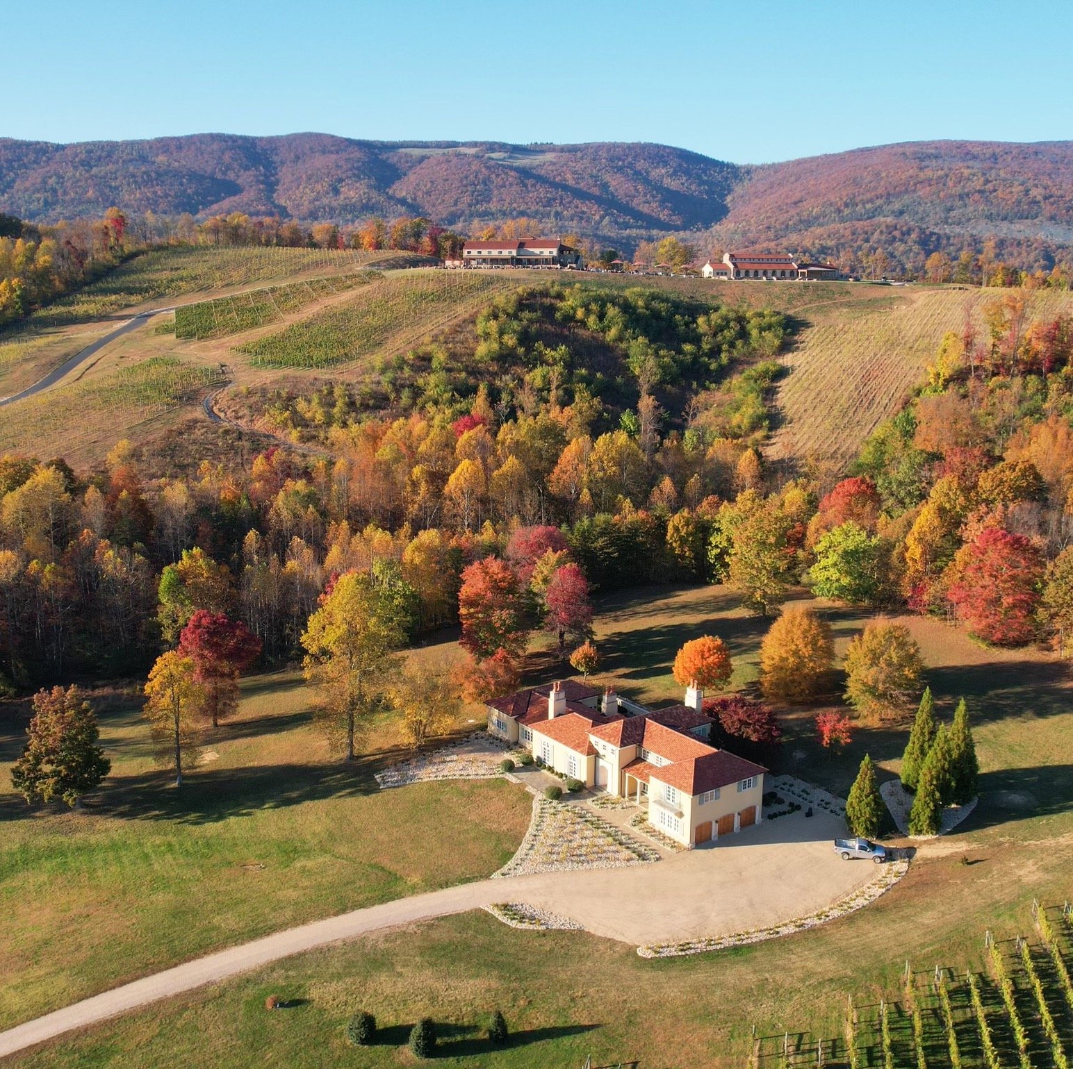 Visit Hazy Mountain Vineyards & Brewery in Afton Virginia