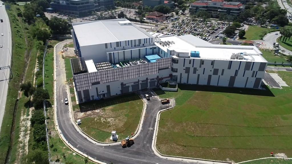 Exterior view of KVDC Data Centre project by Asima Architects