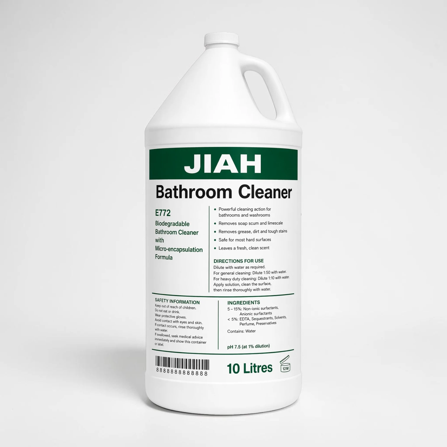Discover JIAH commercial hygiene cleaners designed for hospitality, janitorial and facility management industries. Reliable OEM and private label solutions for professional cleaning applications.