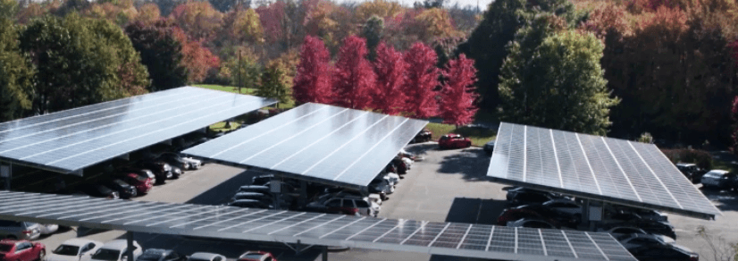 microgrid carport on siemens Princeton resilient campus