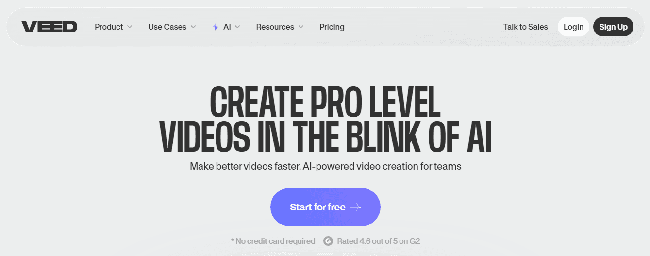 Tools - Best AI for Video Creation