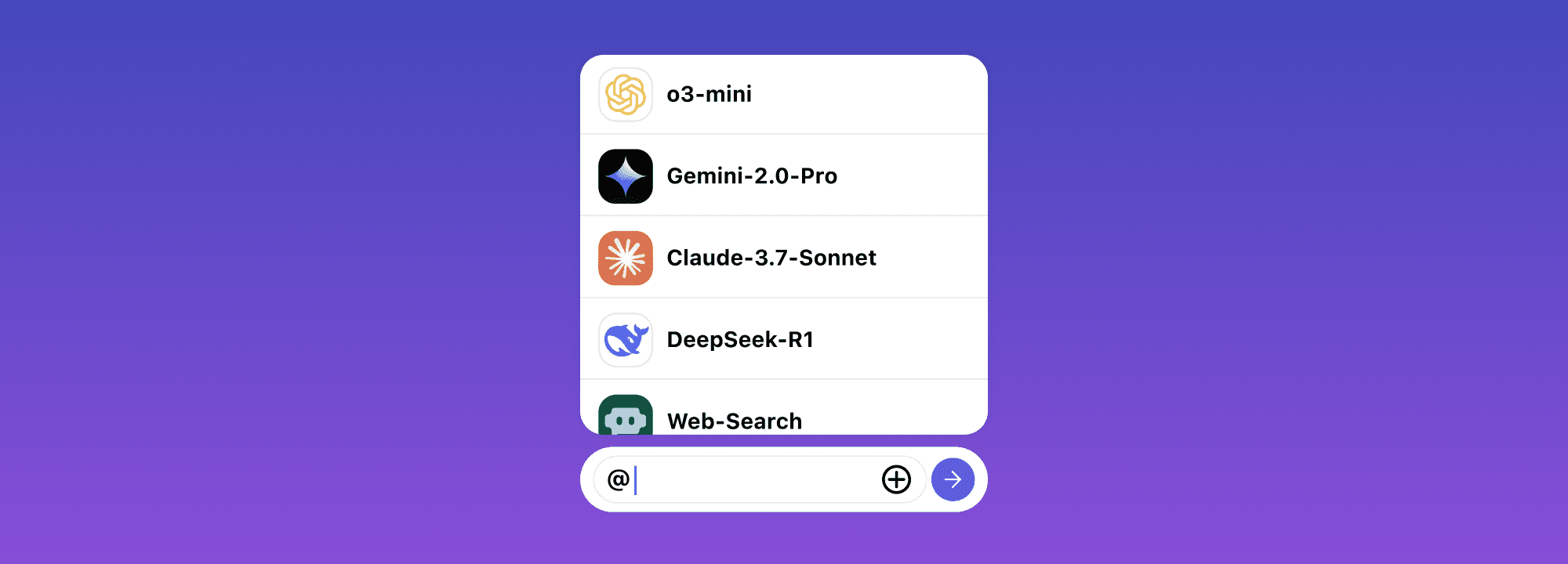 Chat with multiple bots at once