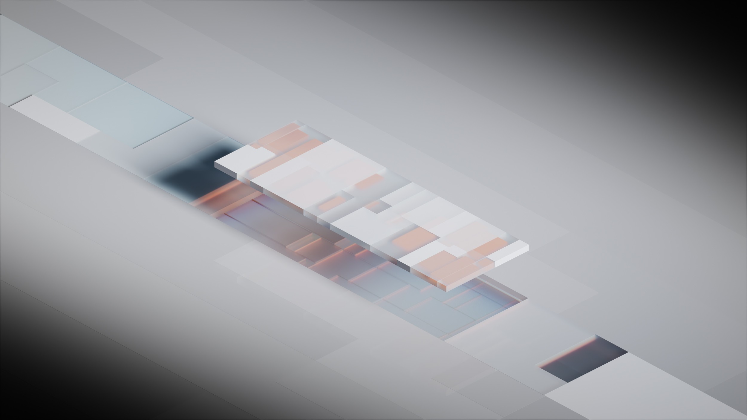 A clean 3D product render in Cinema 4D, utilizing Redshift for vibrant colors and clear texturing.