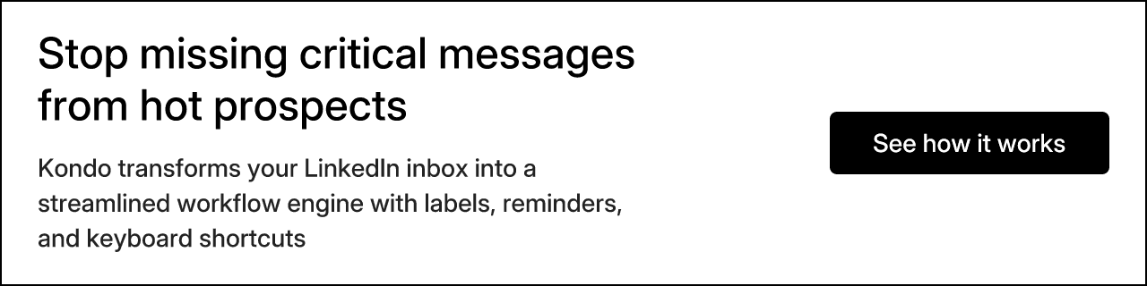 Stop missing critical messages from hot prospects