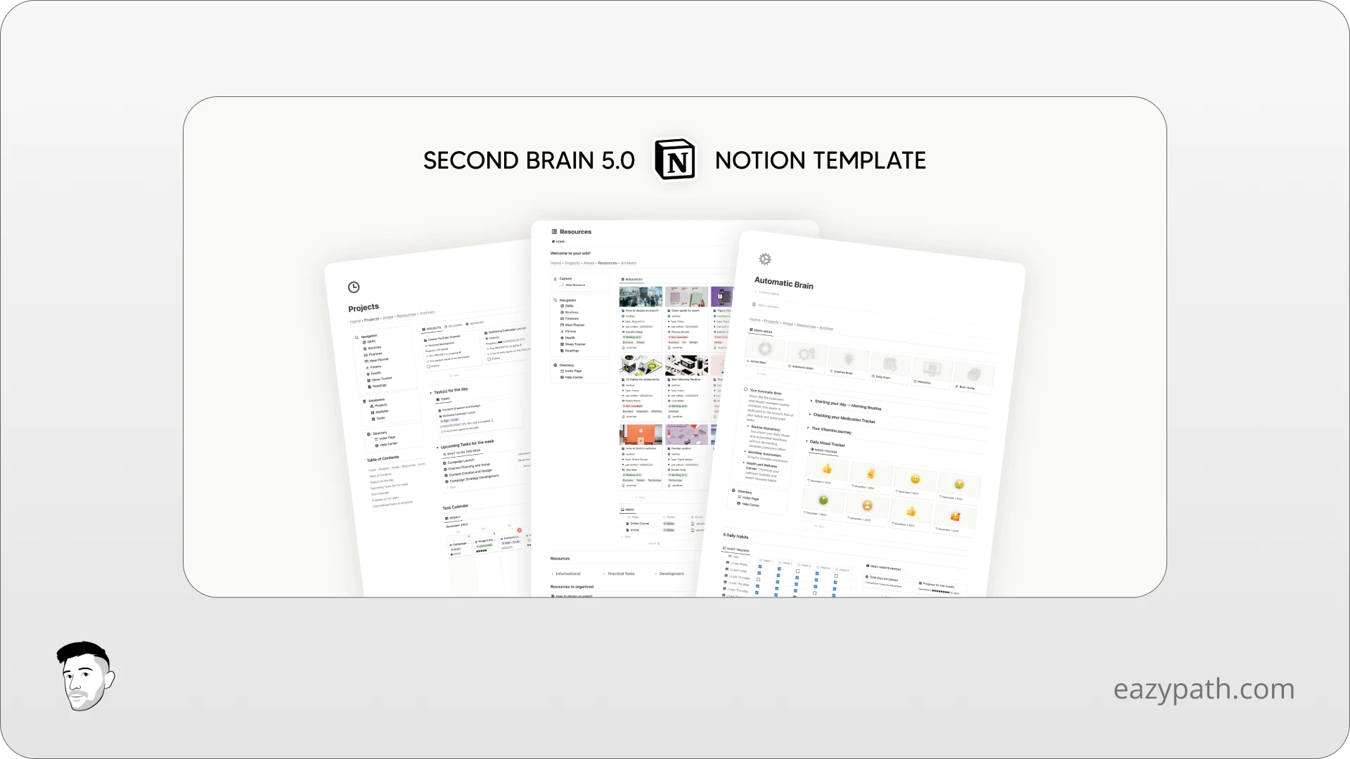 Free Second Brain Notion Template