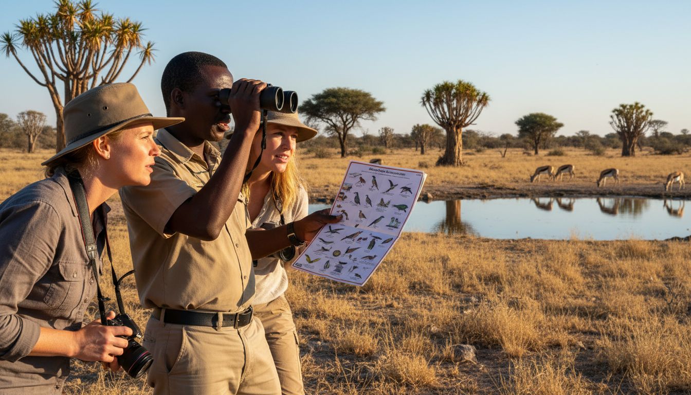 Namibian wildlife guide