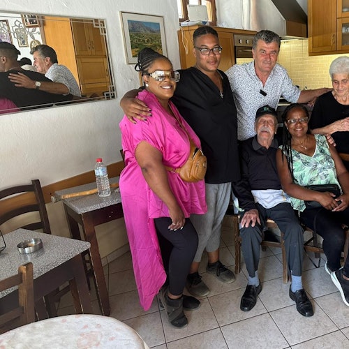 Traditional kaffeneio in Mesa Lasithi village