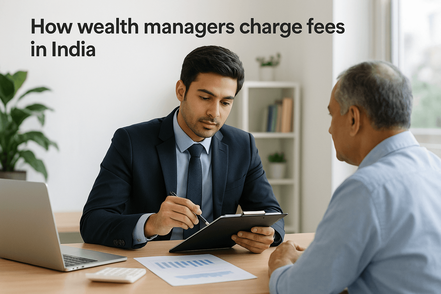How wealth managers charge fees in India