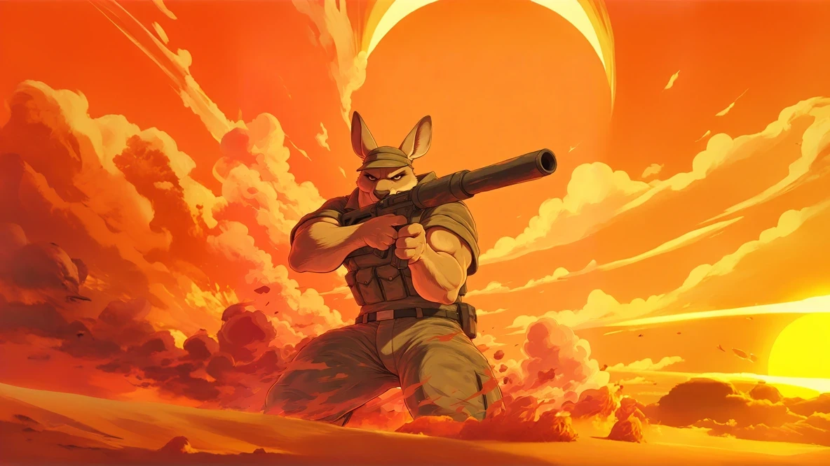 Outback Bounce kangaroo