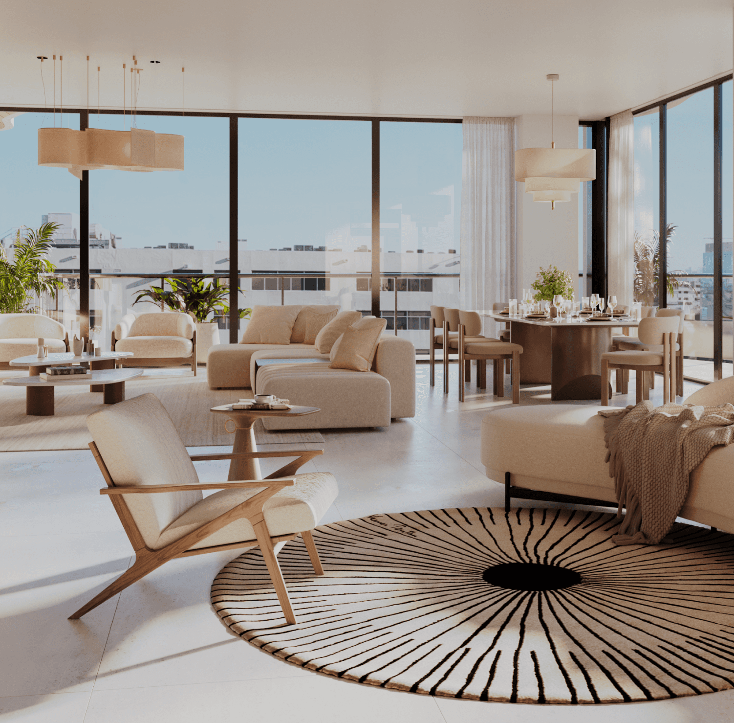 Residence — living room