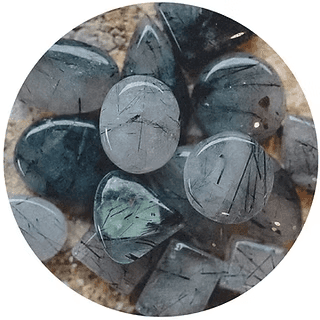 tourmalinated quartz