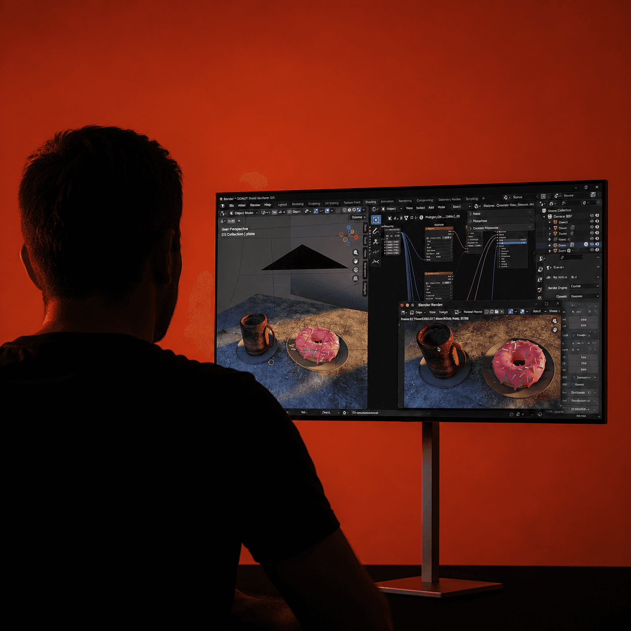 BBMh 3D animation workflow combining detailed product modelling, lighting and realistic visual storytelling.