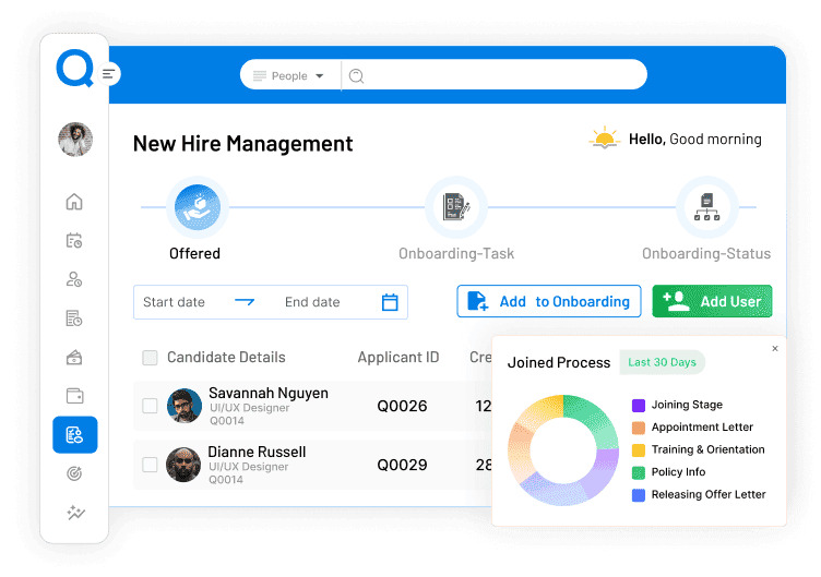 pockethrms dashboard