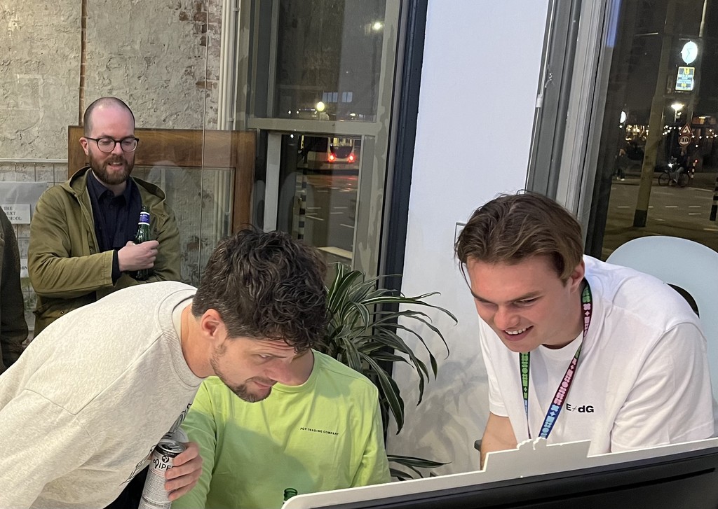 Me at Agency at Night