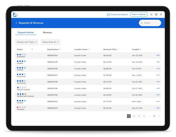 BlueLabel Screenshot