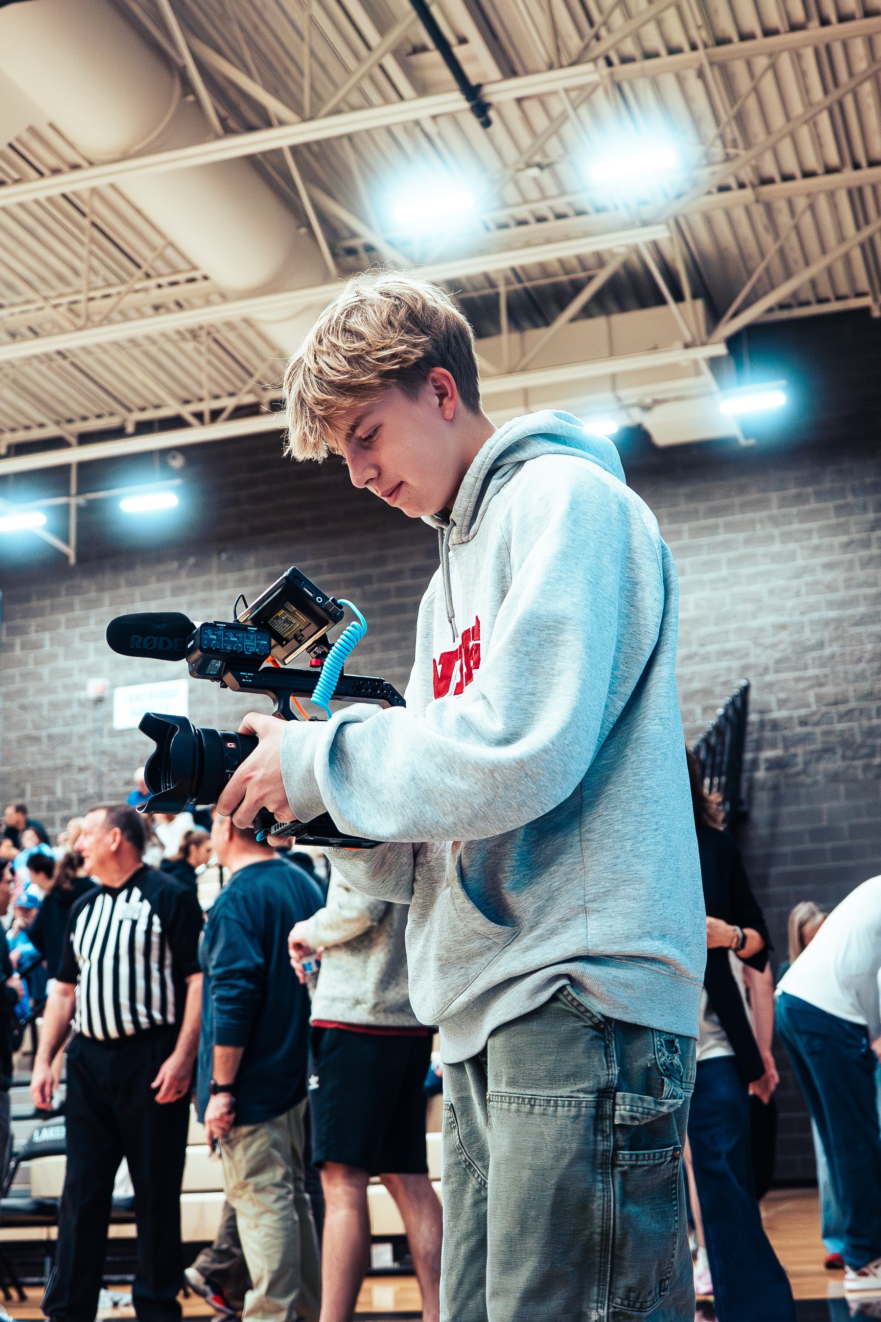 Portrait of portfolio creator – front view