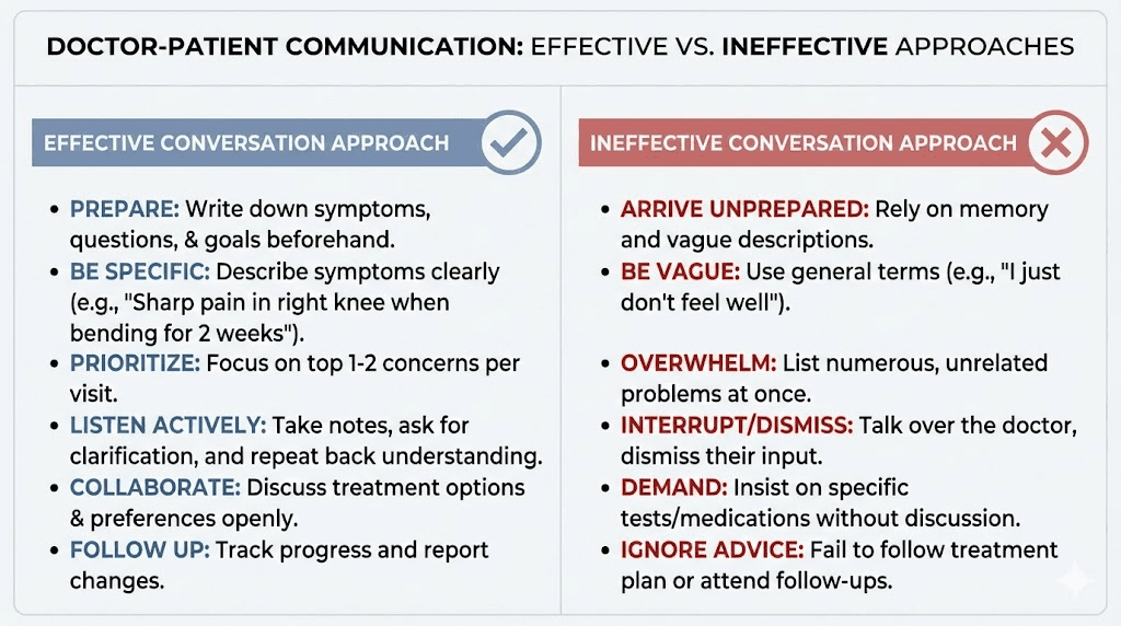 Effective versus ineffective ways to ask your doctor about GLP-1 weight loss medications