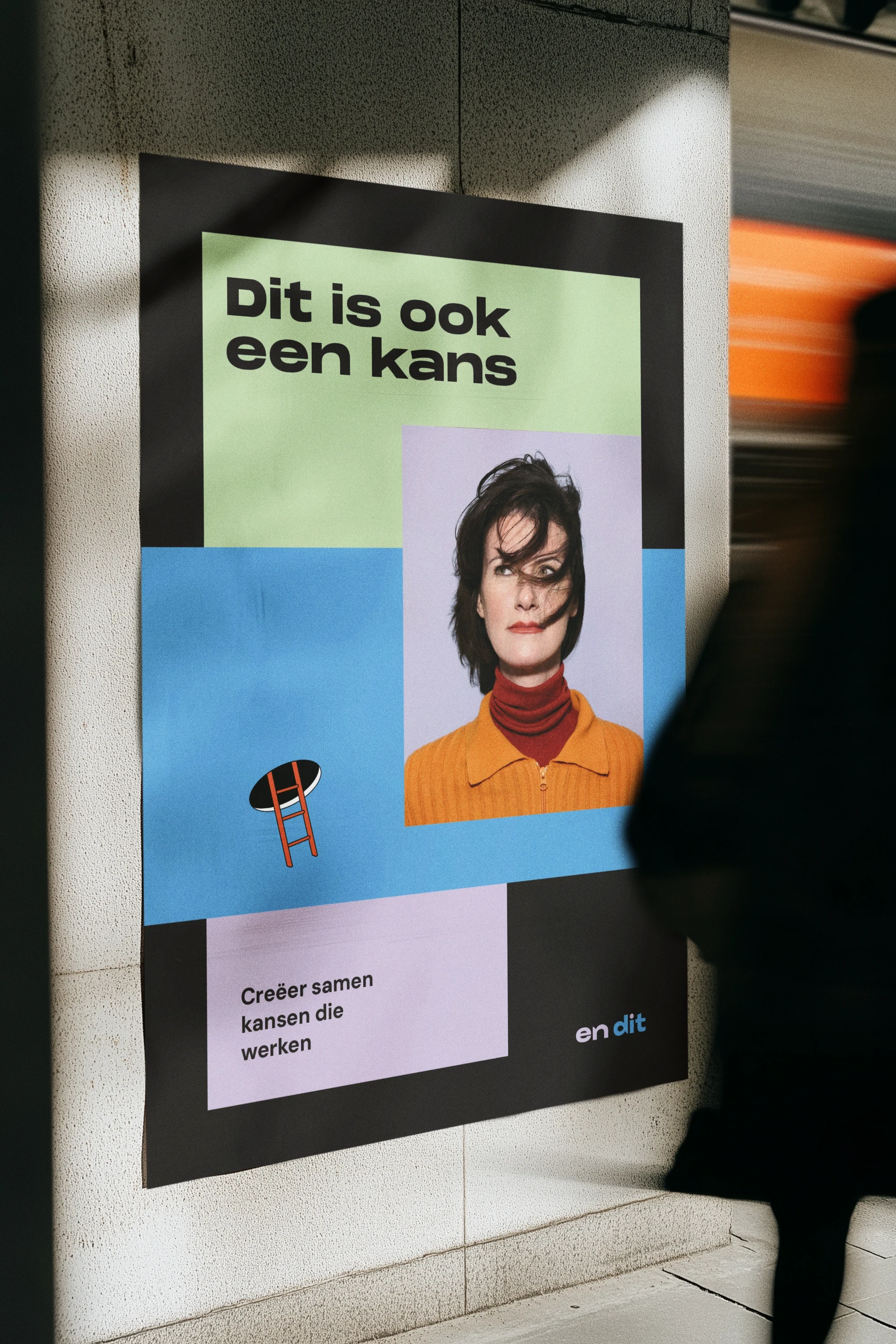 Grafisch ontwerp endit poster