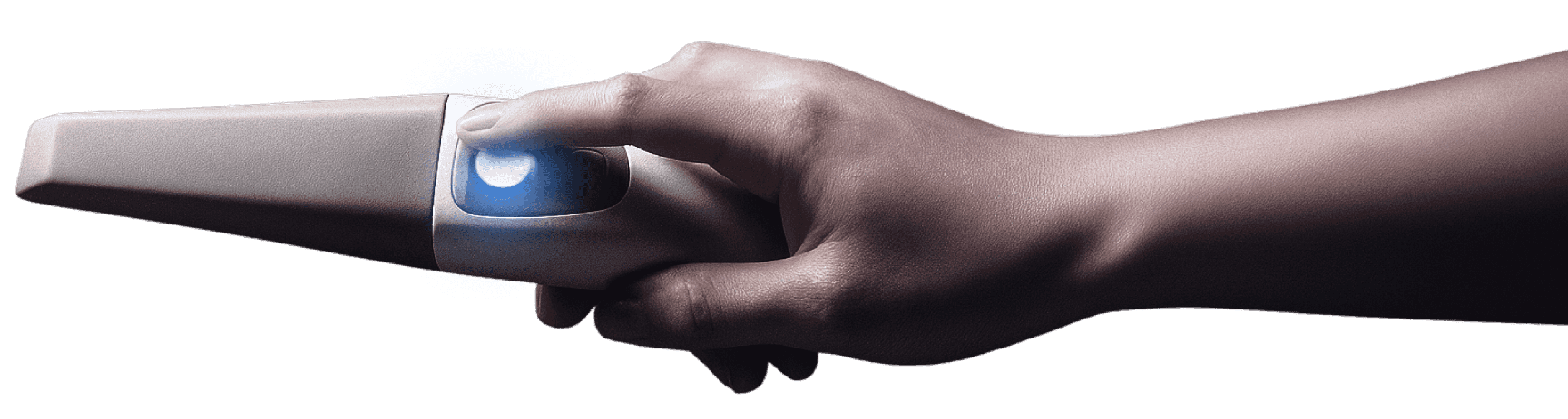 s300 intraoral scanner in hand