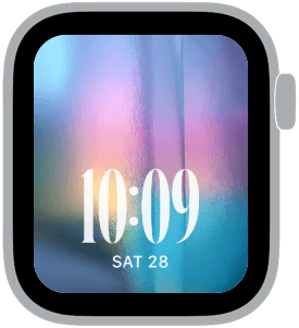easter glass Apple Watch face preview 5 featuring abstract, gradient, modern, and easter.