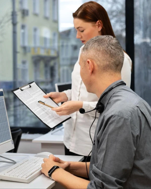 Image is from the blog titled Checklist for Choosing the Right Software Development Company