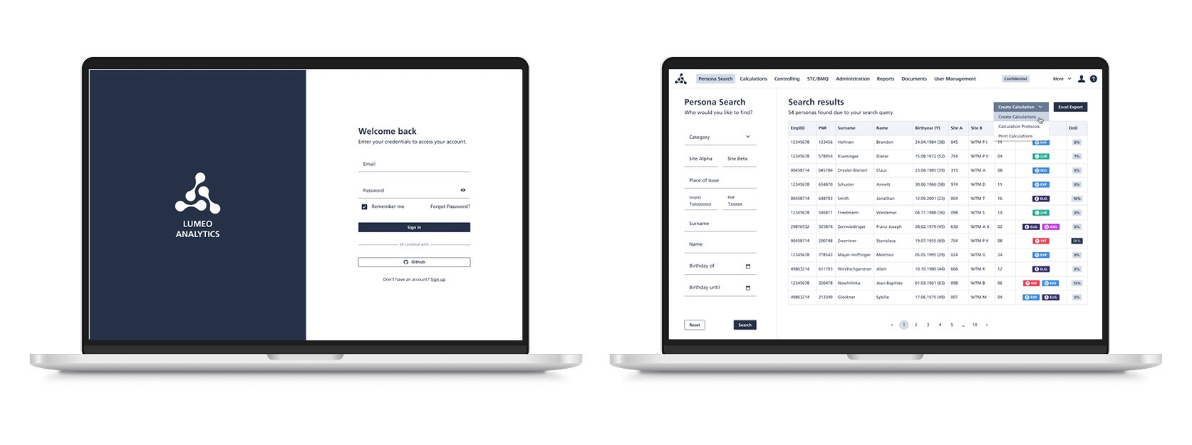 Headerbild Portfolio LUMEO UX/UI Case Study