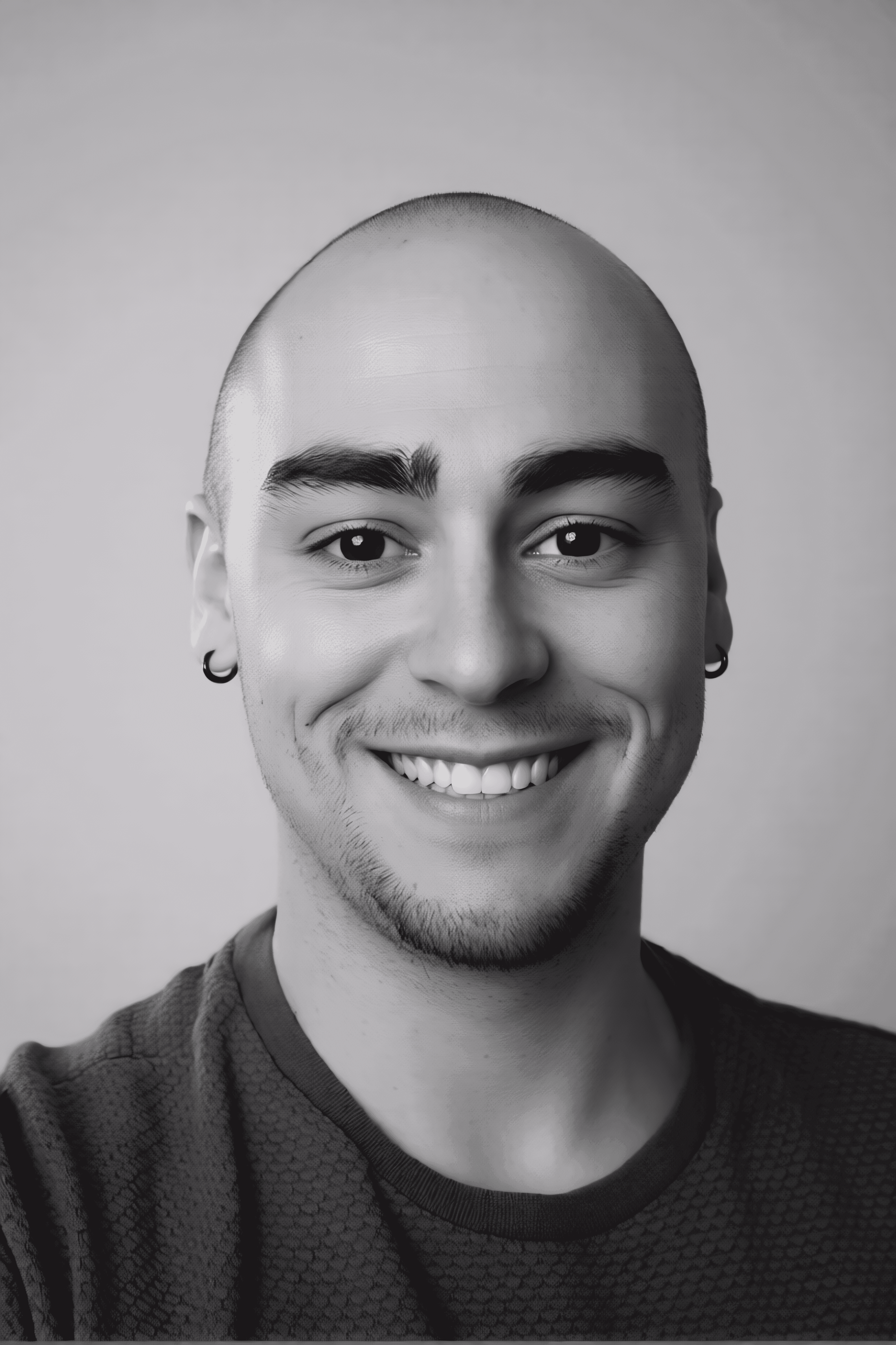Portrait of portfolio creator
